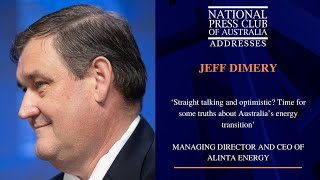 IN FULL: Jeff Dimery's Address to the National Press Club of Australia