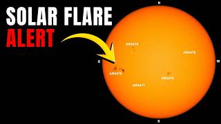 Solar Flare Alert: Giant Sunspot Faces Earth Today