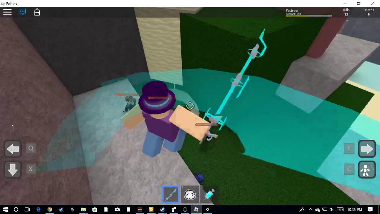 Grinding To Get The Green Sword Roblox Be A Parkour Ninja Part 1 Youtube - be a parkour ninja in roblox youtube