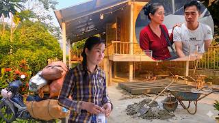 Thuy: Collecting scrap to sell, building concrete pillars :  A Men's reveal about mother?