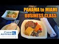 Panama - Miami (Business Class) Copa Airlines | PTY-MIA  | Flight Report (#54)