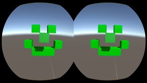 VRCube: simple building functional on Vive Focus & Unity