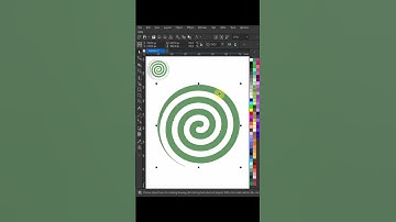 spiral trick #coreldraw2021 #shortvideo #logo #coreldrawtutorial #logodesign #shorts #desainlogo