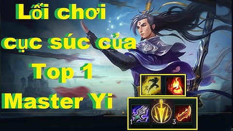 Lối Chơi Cục Súc Của Top 1 Master Yi Rank Hàn Cực Hay/Thách Đấu Hàn