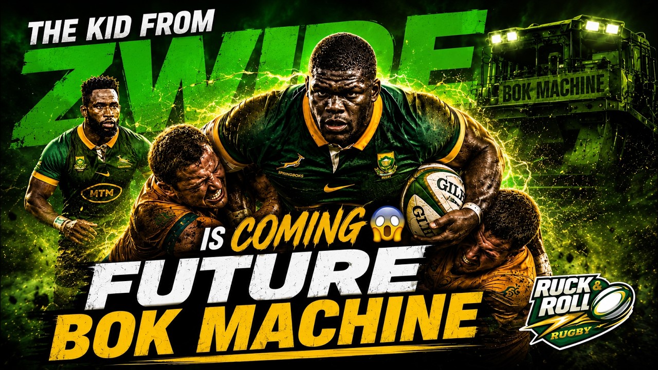 The Springboks Might Have Found a FUTURE BOK MACHINE… The Kid From