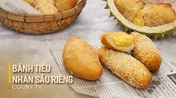 Bánh Tiêu Sầu Riêng - Cách Làm Bánh Tiêu Sầu Riêng Giòn, Thơm, Béo Ngậy Ăn Là Ghiền | Cooky TV