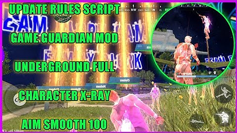 ROS UPDATE SCRIPT UNDER GROUND AIMLOCK SMOOTH GAME GUARDIAN MOD CHARACTER GOLD SAFE VERSION 1.61-443