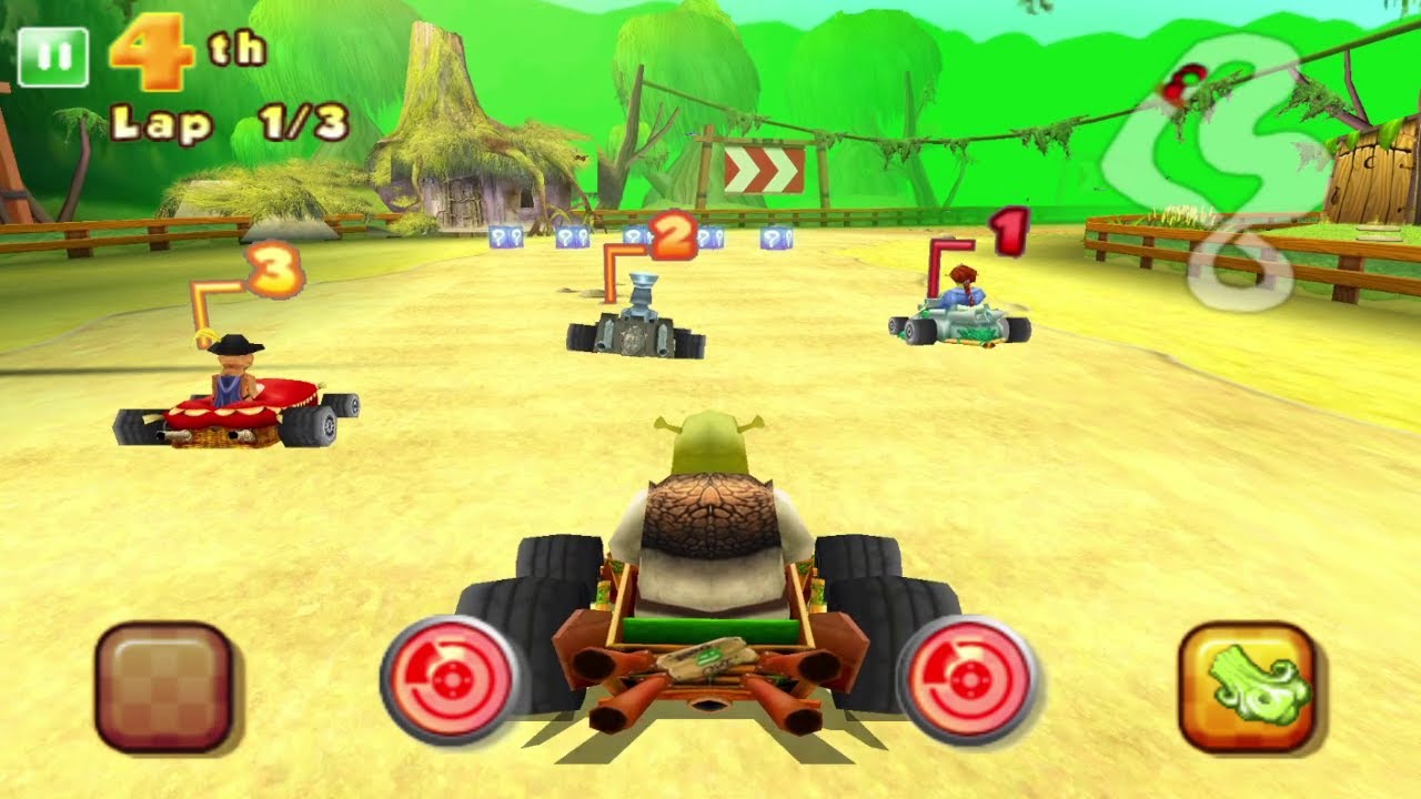 Shrek Kart HD Gameloft Android Gameplay