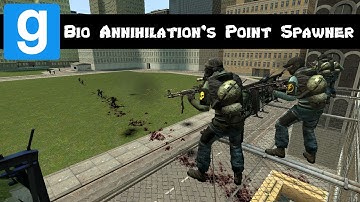 Create a zombie horde/apocalypse using Bio Annihilation II Point/Horde Spawner in Garry