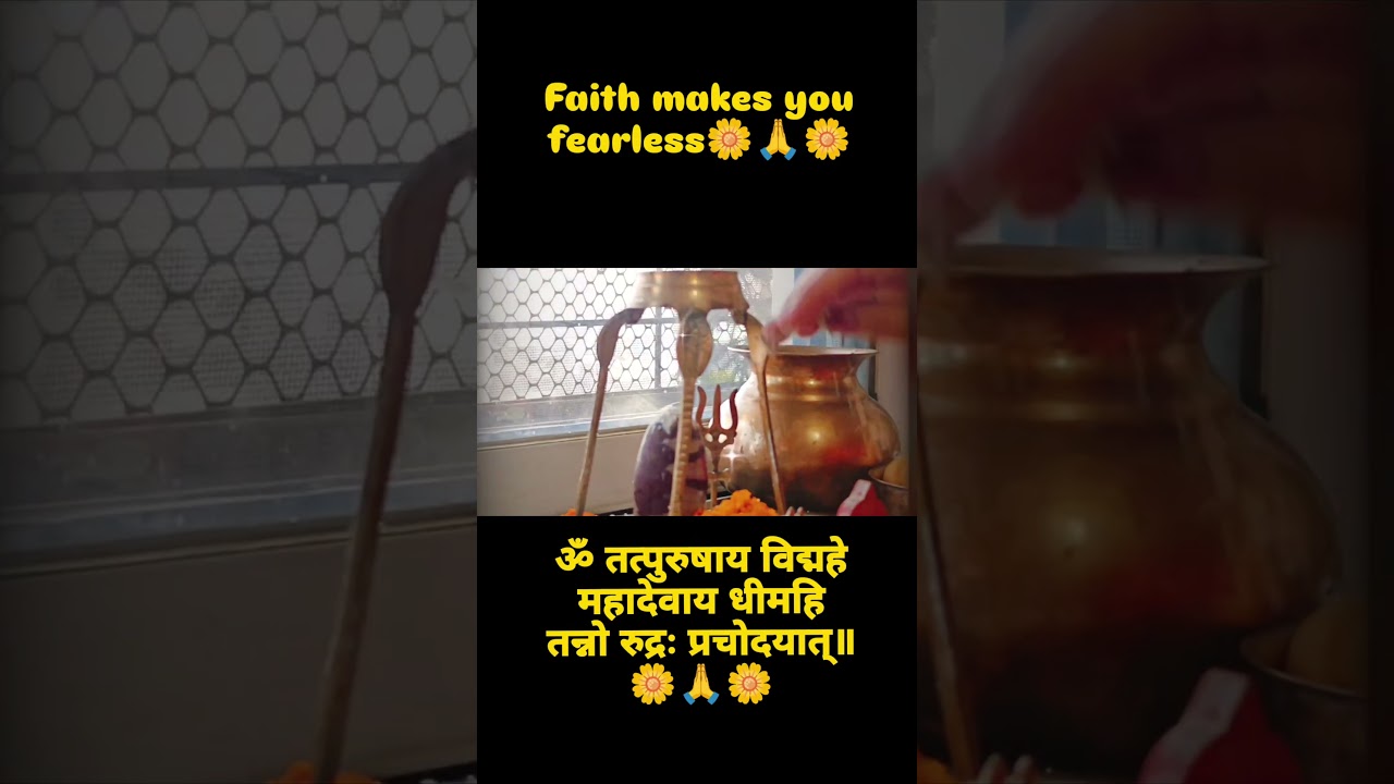 ॐ तत्पुरुषाय विद्महेमहादेवाय धीमहितन्नो रुद्रः प्रचोदयात्॥ 