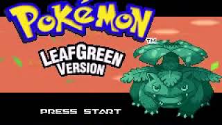 Pokemon Leaf Green (Game Boy Advance) Introduction