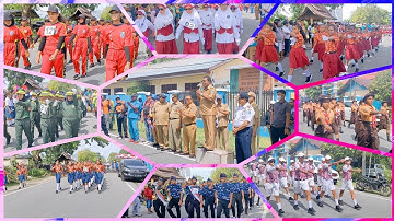 GERAK JALAN KETEPATAN WAKTU TINGKAT SD & SMP, SEMARAK HUT RI KE- 77 TAHUN Kab. BIAK NUMFOR