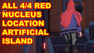 ALL 4 Red Nucleus in Artificial Island Tower of Fantasy 1.5