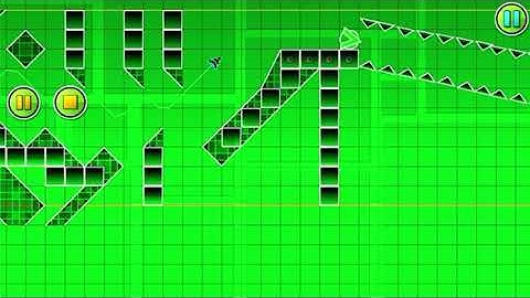 Space Invaders layout preview 2 | Geometry Dash