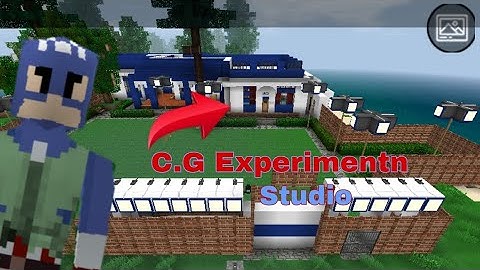 mini block craft me studio kaise banaye (C.G Experimentn studio)