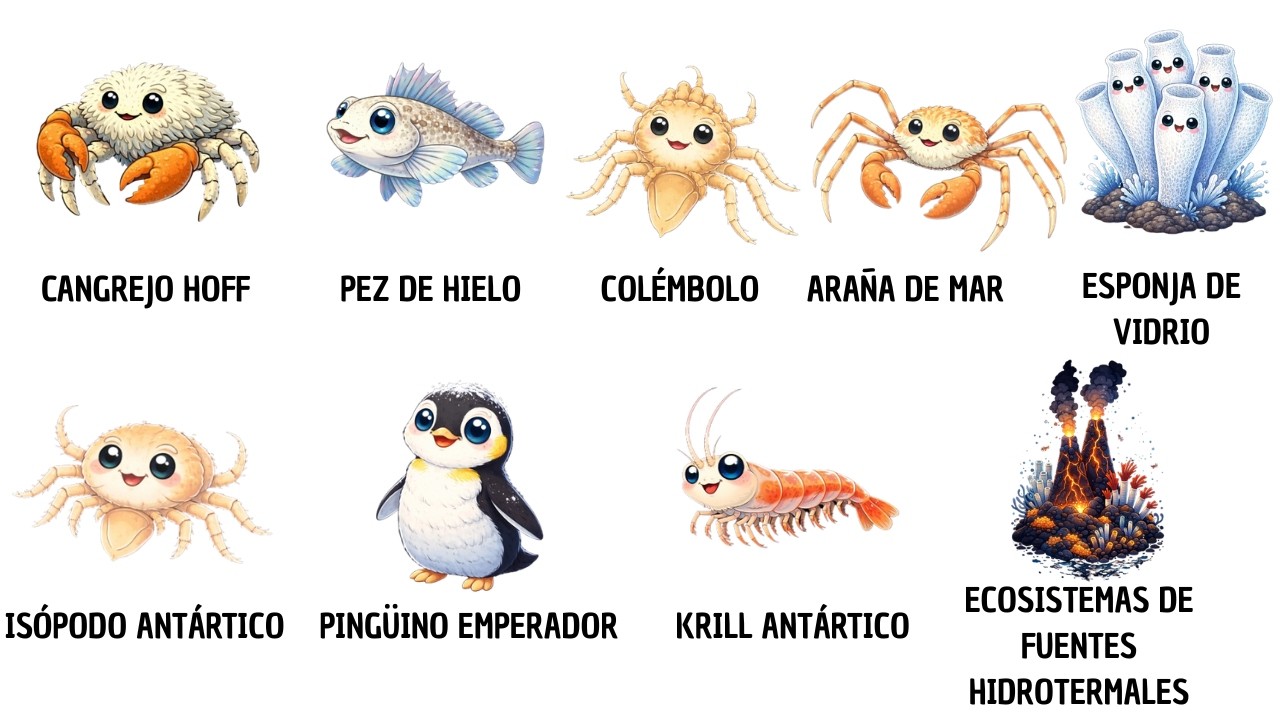 Todos los Animales Más Extraños de la Antártida Explicados en 12 Minutos