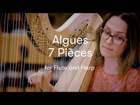 »Algues« 7 pieces for flute and harp / Antonia Schreiber, Alja Velkaverh / Gürzenich-Orchester