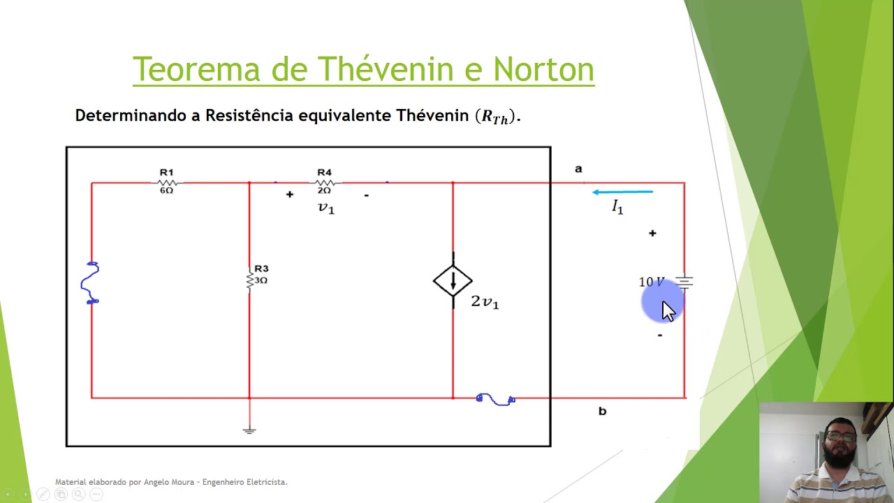 Teorema de Thévenin e Norton Resistência Equivalente NEGATIVA YouTube Teorema de Thévenin e Norton Resistência Equivalente NEGATIVA YouTube