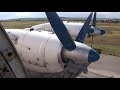 THE SIGHT &amp; THE SOUND : Engine Run-up onboard Grixona IL-18 ER-ICS in Chisinau - NO FLIGHT -