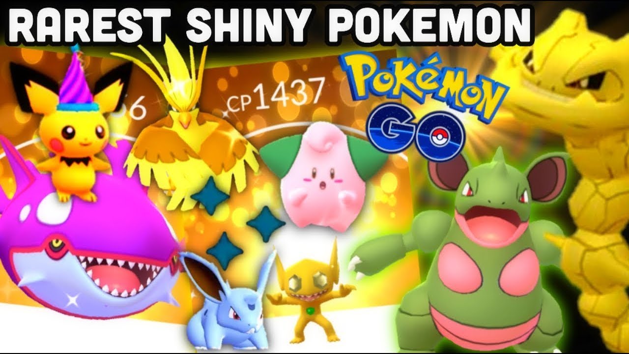 Rarest Shiny Pokemon In Pokemon Go What Shinies Have Value Youtube