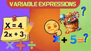 Variable Expressions Made Easy | Algebra for Beginners | Grade 5 & 6 Math