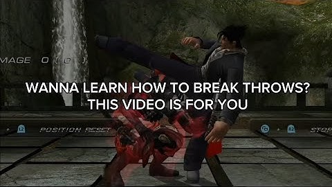 How to break throws | TEKKEN 6 | Basic Throw Break Guide - by Yoshimitsu