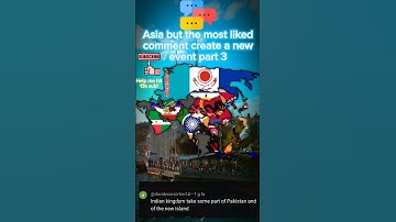 Asia but the most liked comment create a new event part 3     #mapping