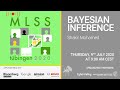 Bayesian Inference, part 1 - Shakir Mohamed - MLSS 2020, Tübingen