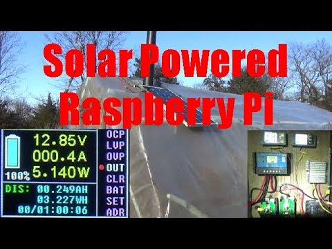 Solar Powered Raspberry
