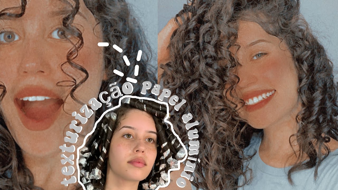 TEXTURIZAÇÃO COM PAPEL ALUMÍNIO -  TRANSIÇÃO CAPILAR