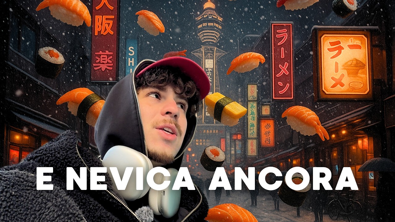 NEON e SUSHI ad OSAKA | Daily Vlog 35/60