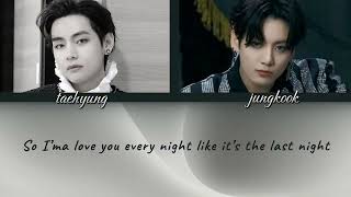 BTS AI Cover: Taehyung & Jungkook Sing Die With A Smile
