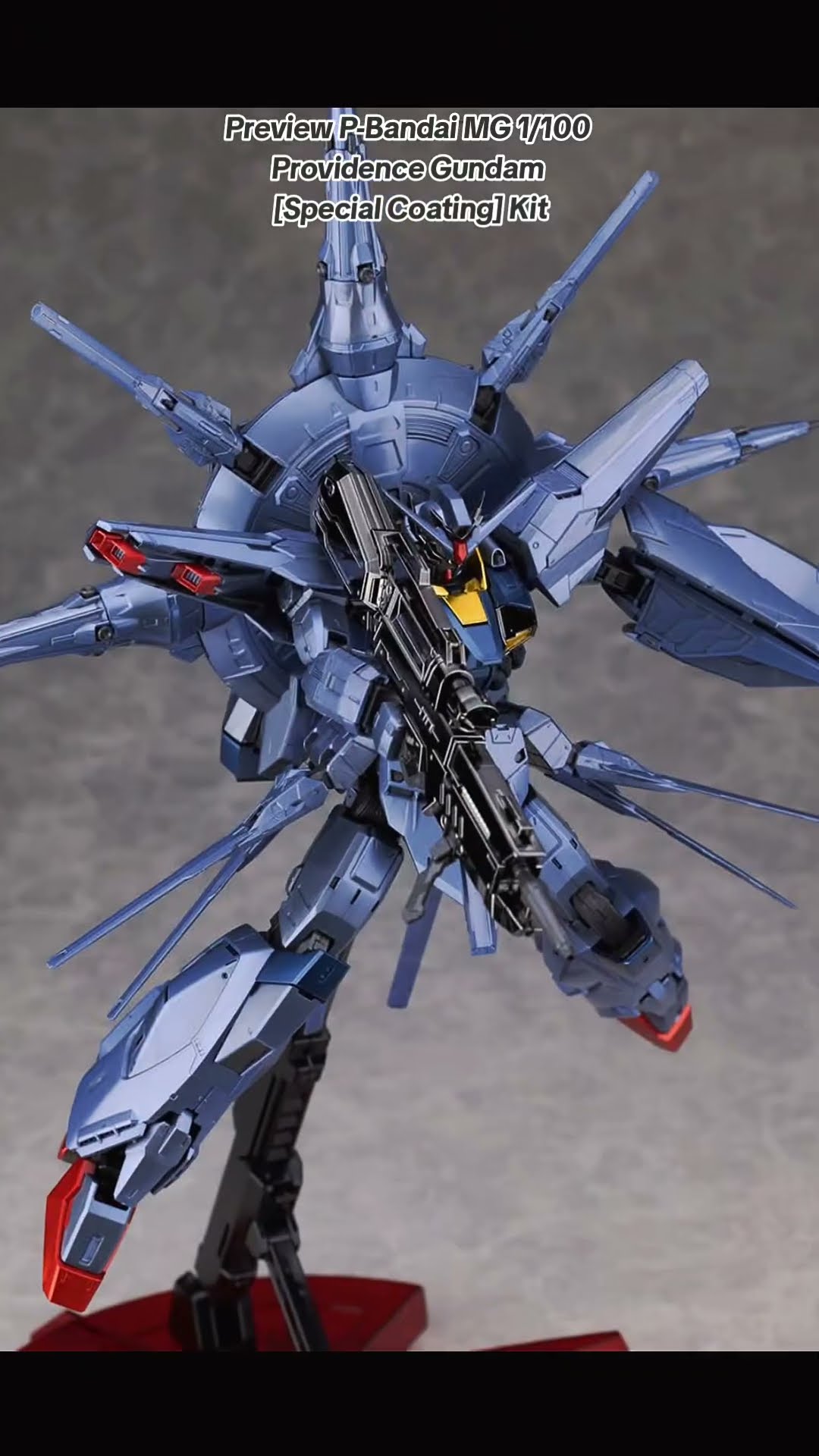 P-Bandai MG 1/100 Providence Gundam Special Coating #modelkit