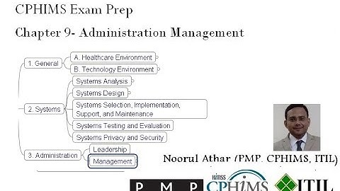 CPHIMS Exam Prep, Chapter 9 - Administration Management