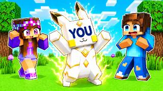 YOU Become a BABY LEGENDARY PIKACHU in Minecraft!