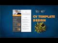 CV/Resume Template Design Tutorial Adobe Illustrator