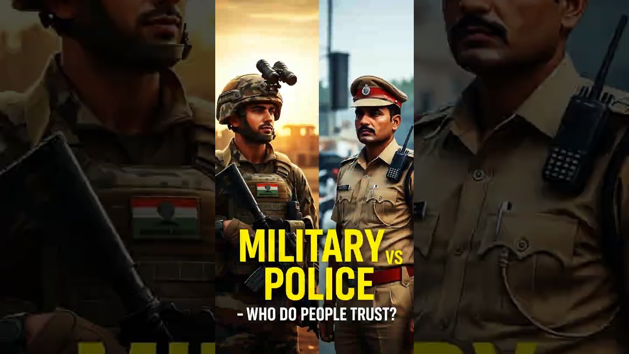 This Is Why People Trust the Army More 🇮🇳