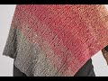 Tuch Blattstreifen - Blätterwellen - Teil 2