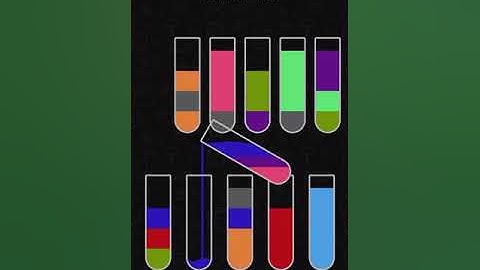 Water sort puzzle game Level 438