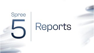 Spree 5 Announcement - Reports Engine