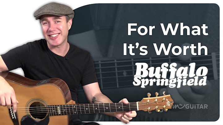 For What It’s Worth Guitar version - Guitar performance video thumbnail