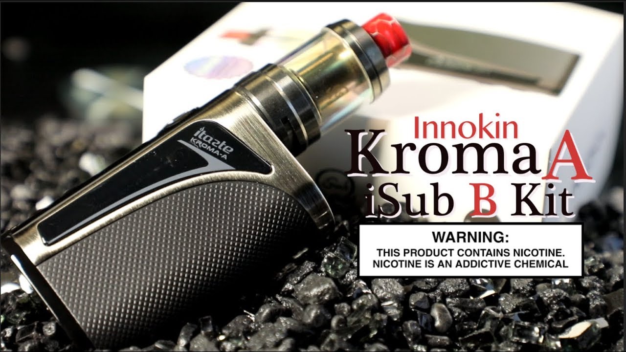 KROMA A iSUB-B Kit By Innokin ~Vape Kit Review~