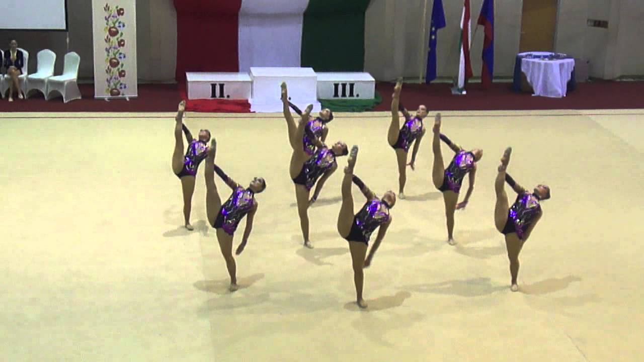World Cup II, Hungary 2013. Aesthetic Gymnastic. SANIX (Finland)