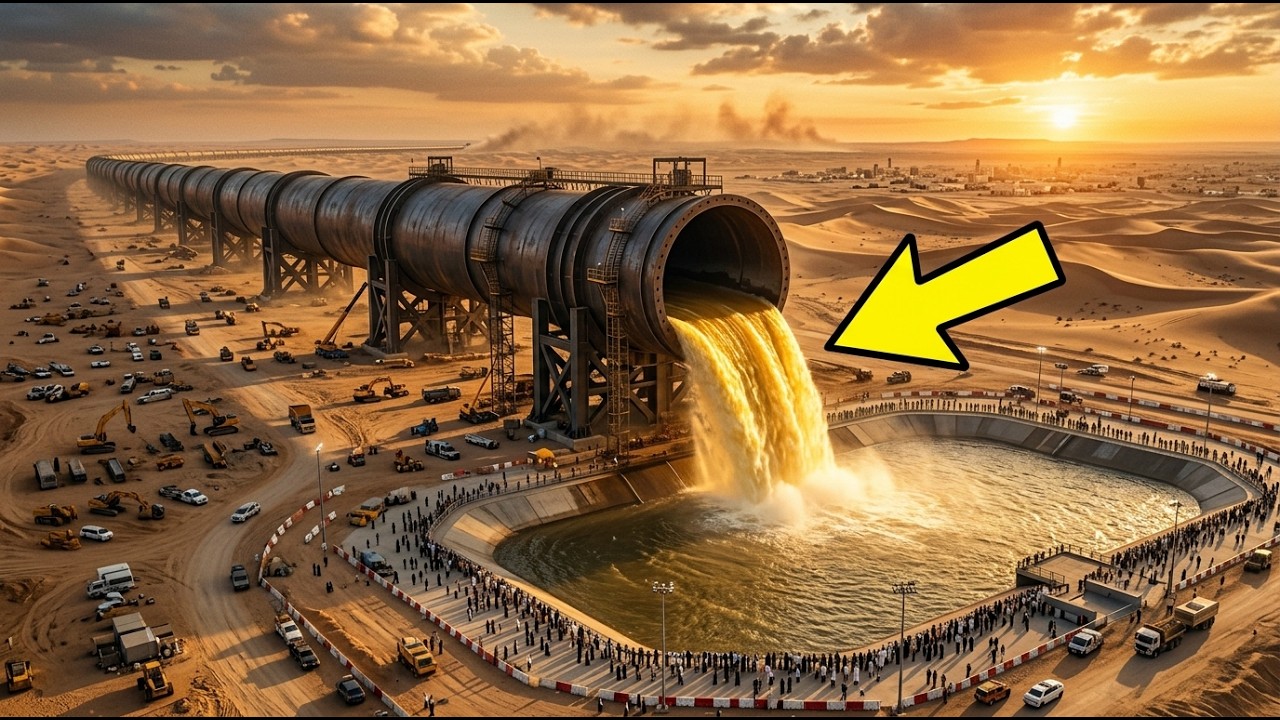 КАК Саудовская Аравия УКРАЛА ВОДУ У ОКЕАНА?!