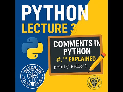 Python Lecture 3