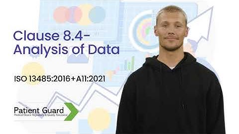 Understanding Quality Management Systems - ISO 13485 - Clause 8.4 - Analysis of Data