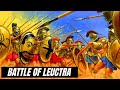 The battle that ended Sparta&#39;s 200-year military domination and gave Thebes victory.