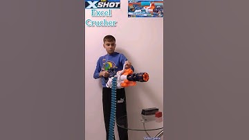 Zuru X-shot Excel Crusher #shorts #nerf #zuru #xshot