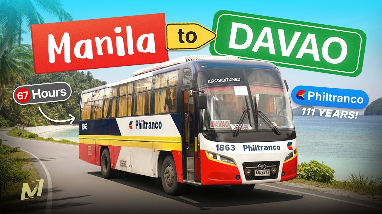 67 Hours on Philippines' OLDEST BUS COMPANY! | Manila to Davao