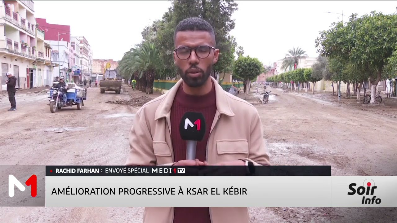 Amélioration progressive de la situation à Ksar El Kébir après les inondations